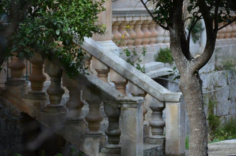 Malta, Mdina – railings, Feb. 2013 (Mdia)