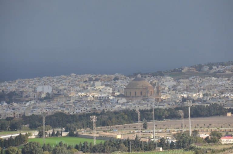 Malta, Mdina – view, Feb. 2013 (Mdia)