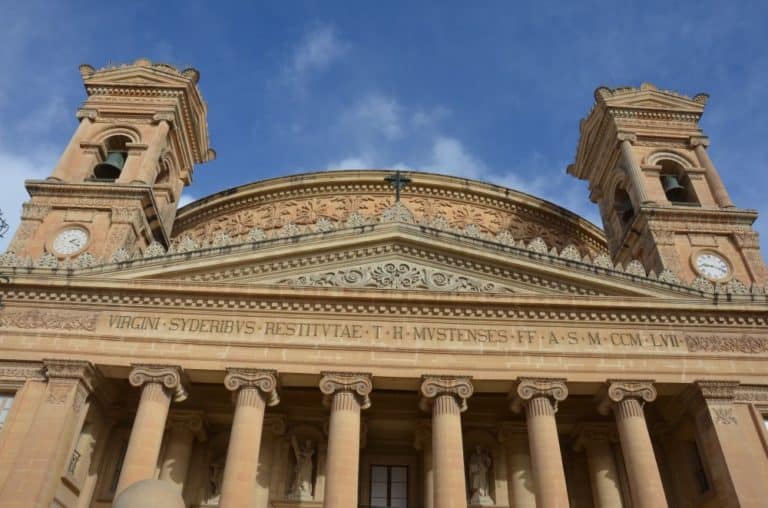 Malta, Mosta – front, Feb.2013