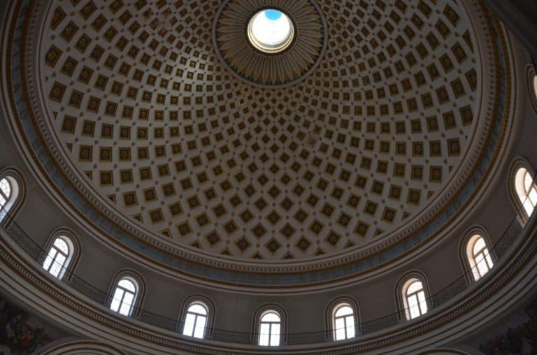Malta, Mosta – dome, Feb.2013