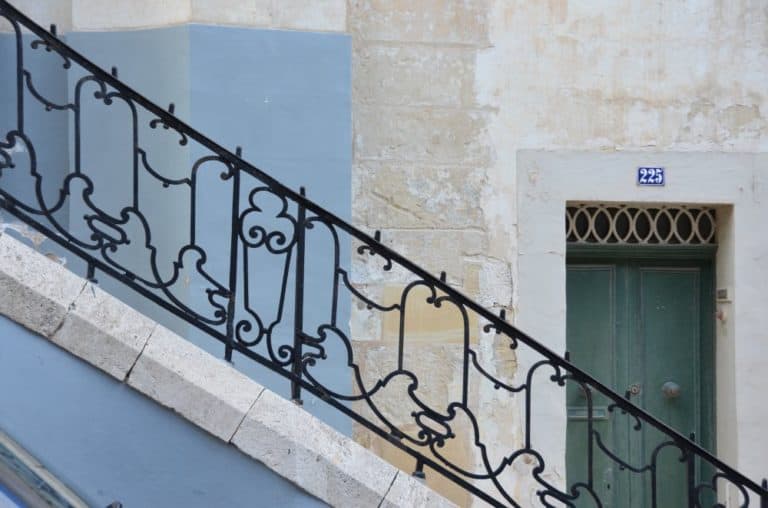 Malta, Valleta – railing, Feb.2013 (Valletta)
