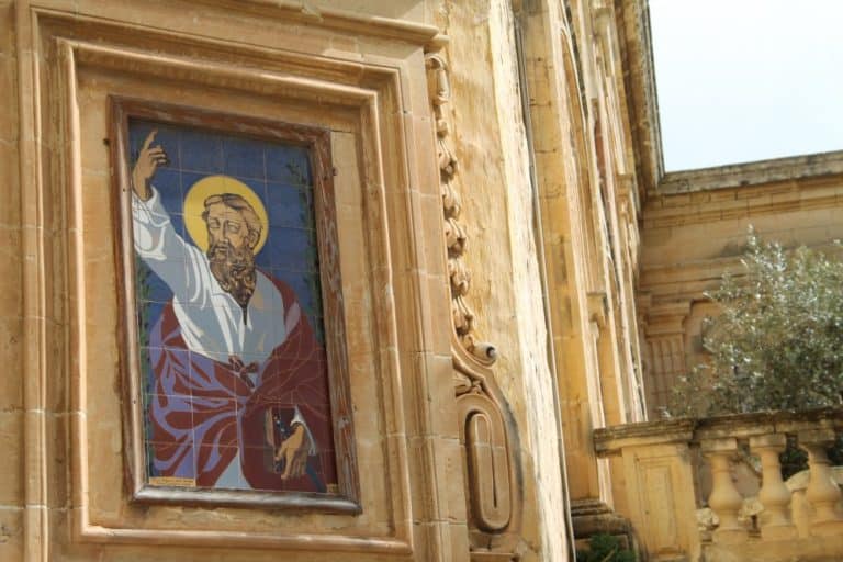 Malta, Mdina – sacred portrait, Feb. 2013 (Mdia)