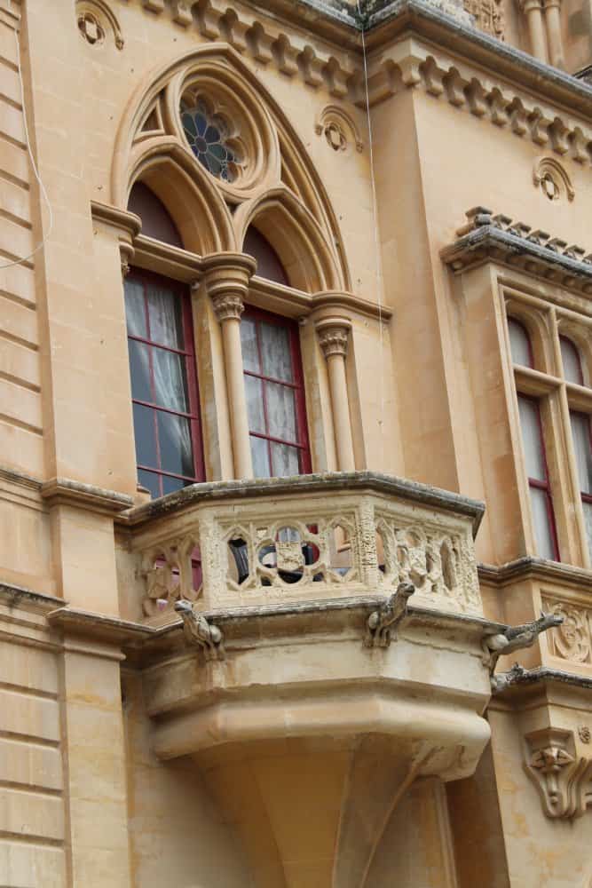 Malta, Mdina – old balcony, Feb. 2013 (Mdia)