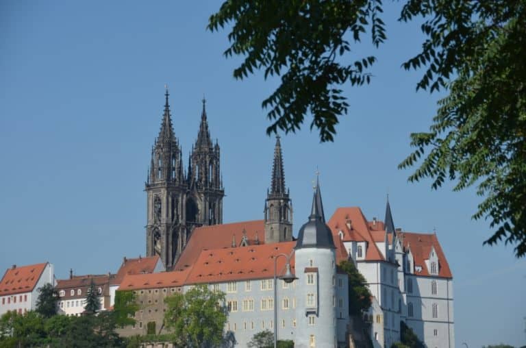 città – chiesa e castello, Agosto 2015 (Meissen)