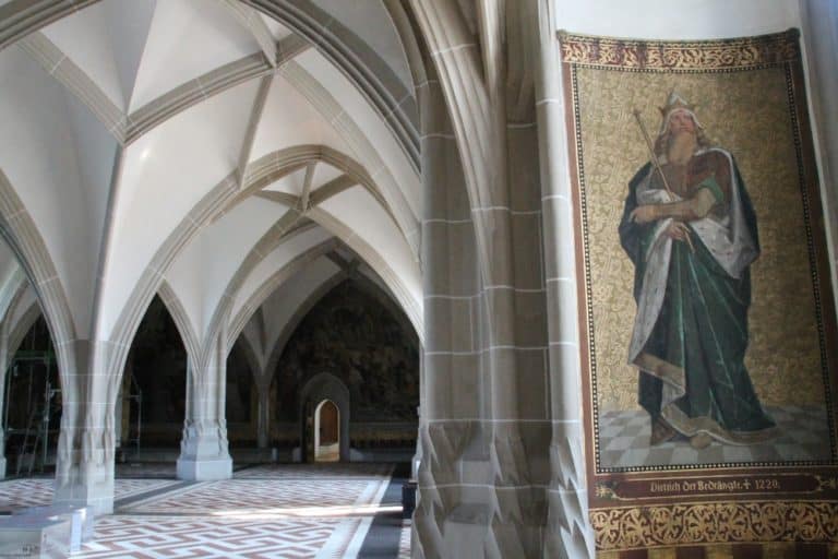 castle – room with a picture, Aug.2015 (Meissen)