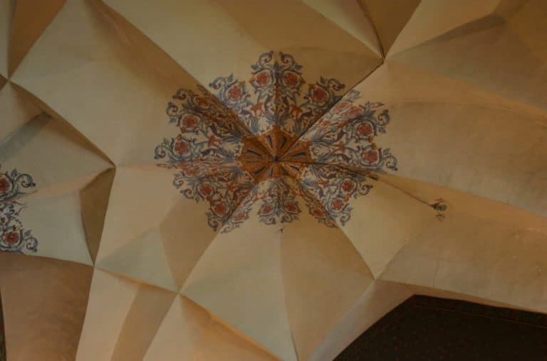 castle – pattern on the ceiling, Aug.2015 (Meissen)