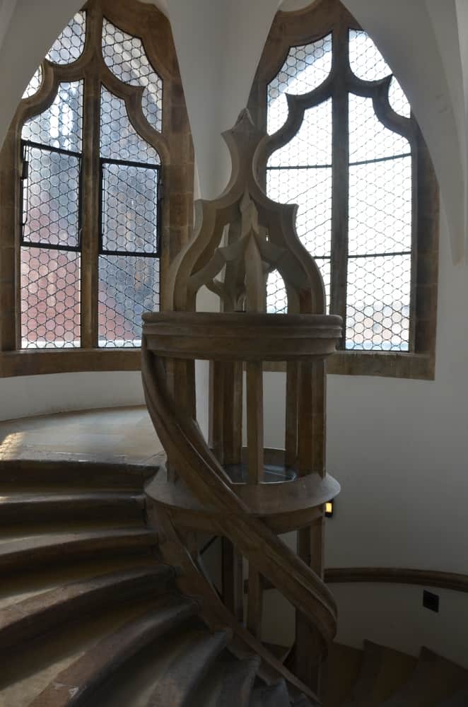 castle – two windows and stairs, Aug.2015 (Meissen)