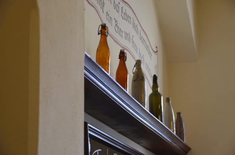 restaurant – bottles, Aug.2015 (Meissen)