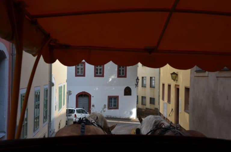 town – from the cattiage, Sept.2015 (Meissen)