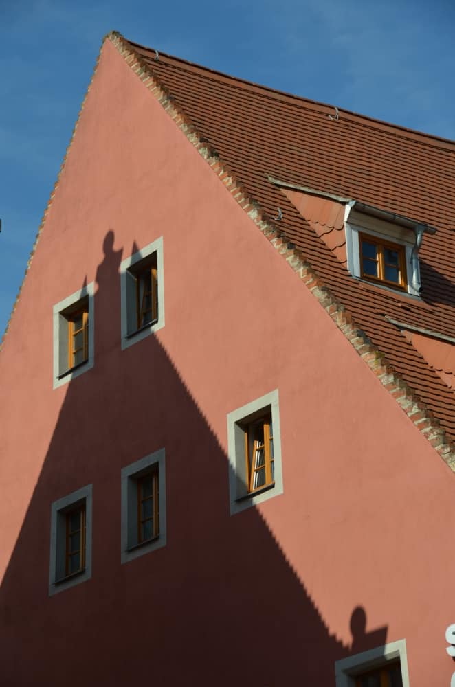 town – house and shadow, Sept.2015 (Meissen)