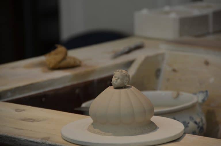 museo – testa di argilla, Sett.2015 (Meissen)