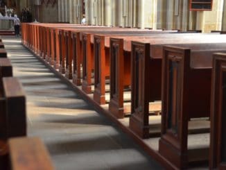 cathedral – wooden chairs, Aug.2015