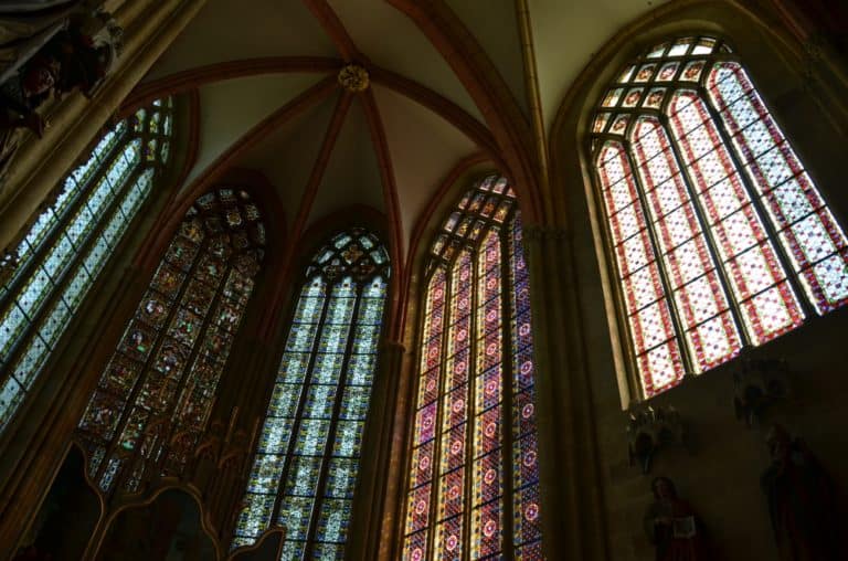 cathedral – stained glasses, Aug.2015 (Meissen)
