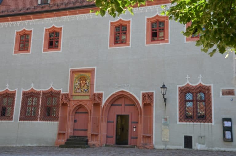town – magnificent building, Aug.2015 (Meissen)