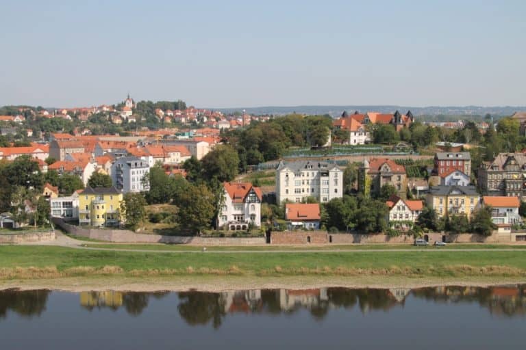 town – view from the hill, Aug.2015 (Meissen)