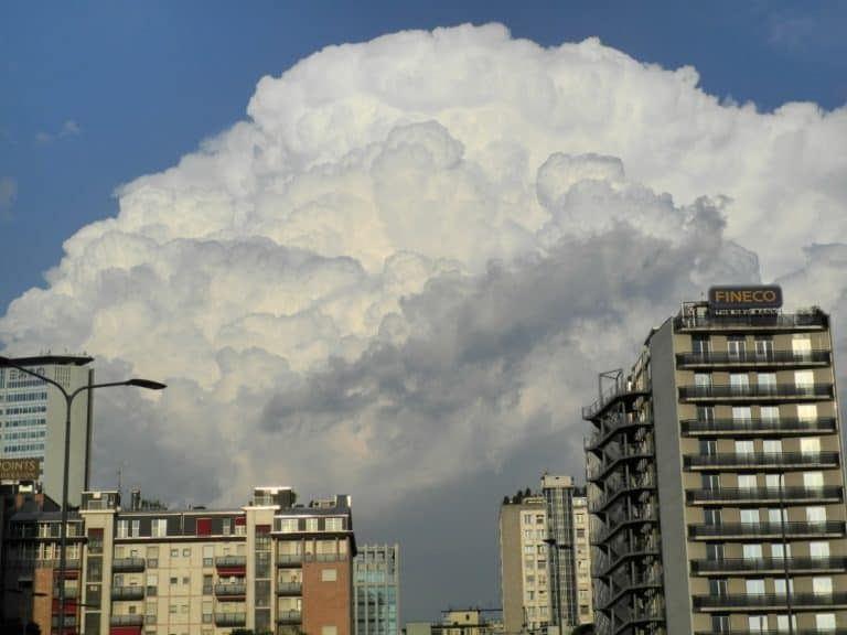 town – cloud, June 2015 (Milan)