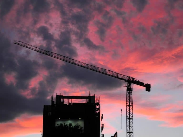 sunset – crane, June 2015 (Milan)