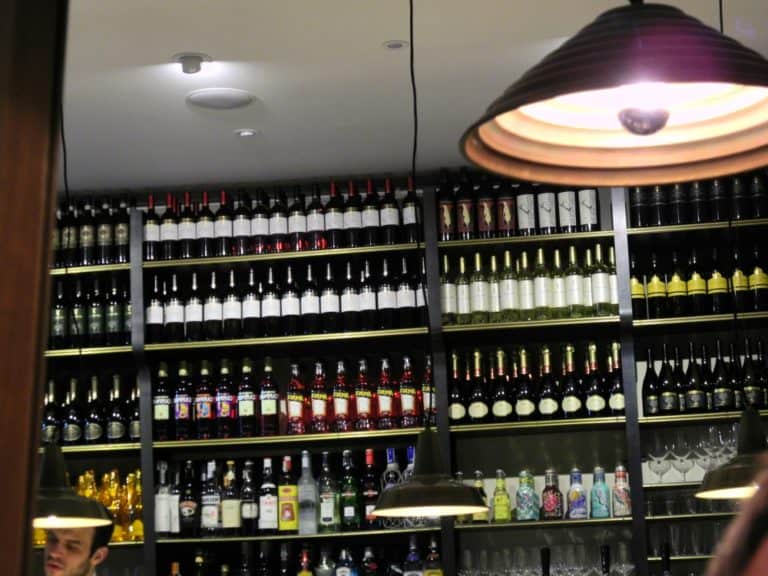 Brera – wine rack, June 2015 (Milan)