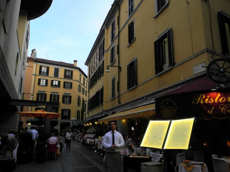 Brera – menu, June 2015 (Milan)