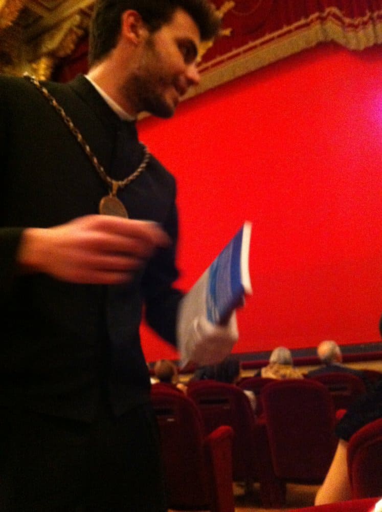 Italy, Milan – Scala usher, Apr.2013 (Milan)