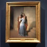イタリア　ミラノにあるブレラ美術館で見たフランチェスコ・アイエツの「キス」