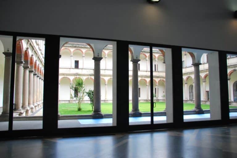 Italy, Milan – courtyard, June 2014 (Milan)