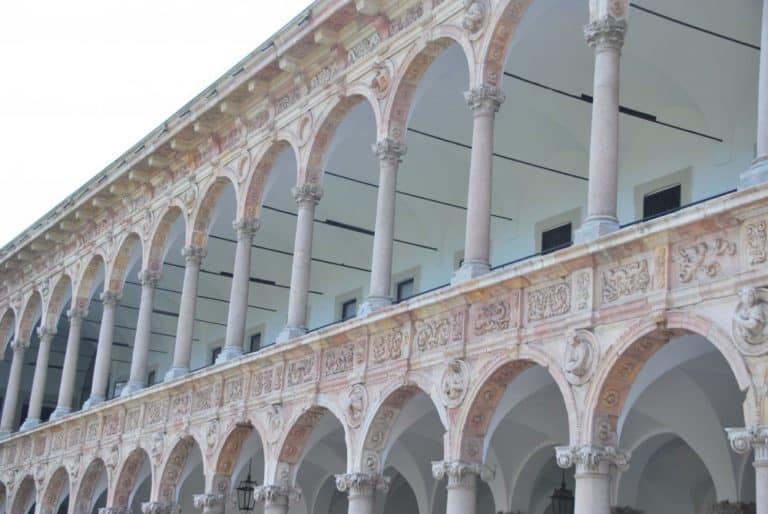 Italy, Milan – pillars, June 2014 (Milan)