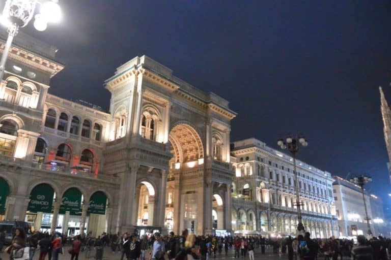 Duomo Square – at night, Oct.2015 (Milan)
