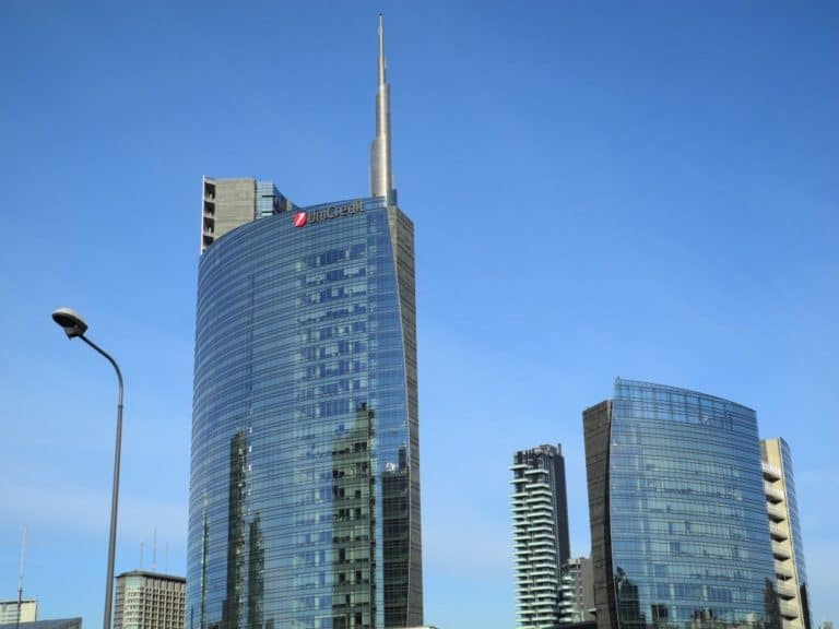 Italy, Milan – blue sky, May 2014 (Milan)