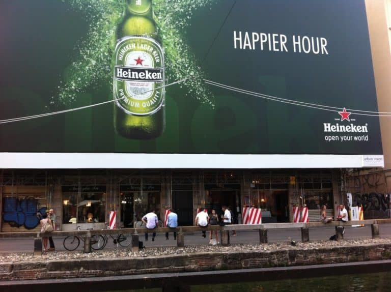 Italy, Milan, Navigli – Heineken, July 2013 (Milan)