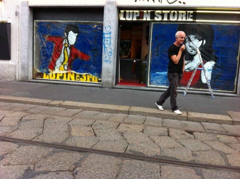 Italy, Milan, Navigli – Lupin, July 2013 (Milan)