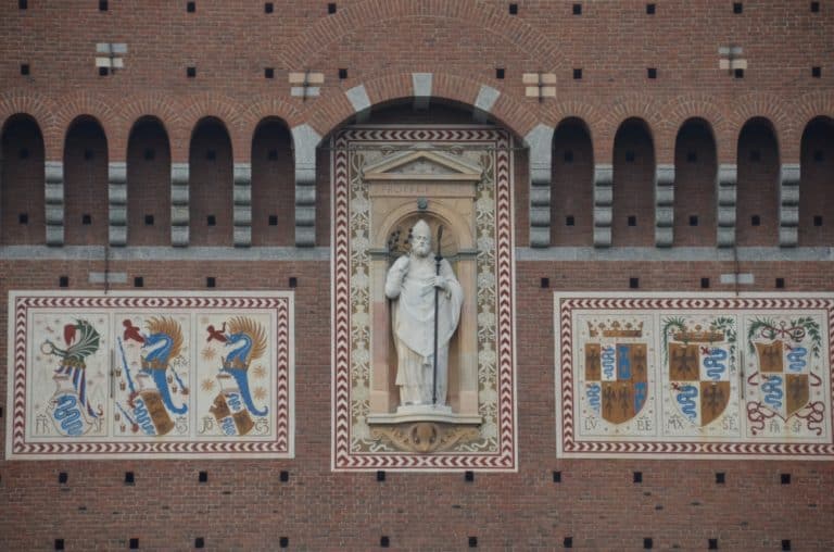 Visitando rapidamente il Castello Sforzesco