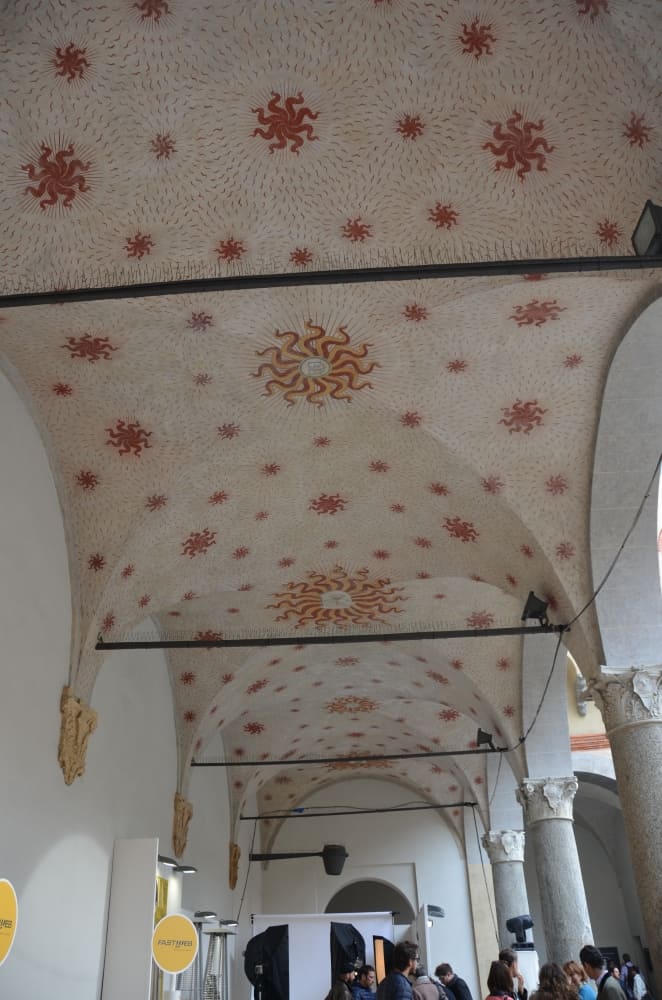 Sforza Castle – corridor, Oct.2015 (Milan)