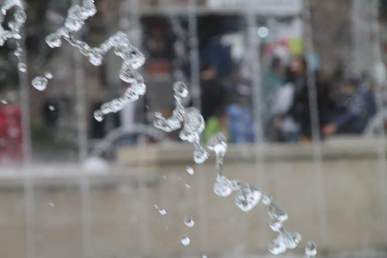 Sforza Castle – water, Oct.2015 (Milan)