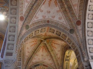 Sforza Castle – pattern on wall, Oct.2015