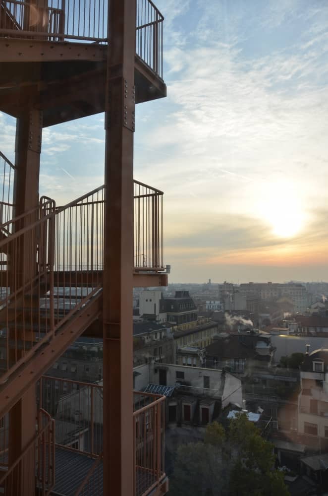 Hotel – from the window 1, Oct.2015 (Milan)