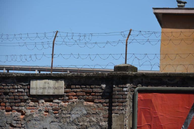 Milano – barbed wire, June 2017 (Milan)