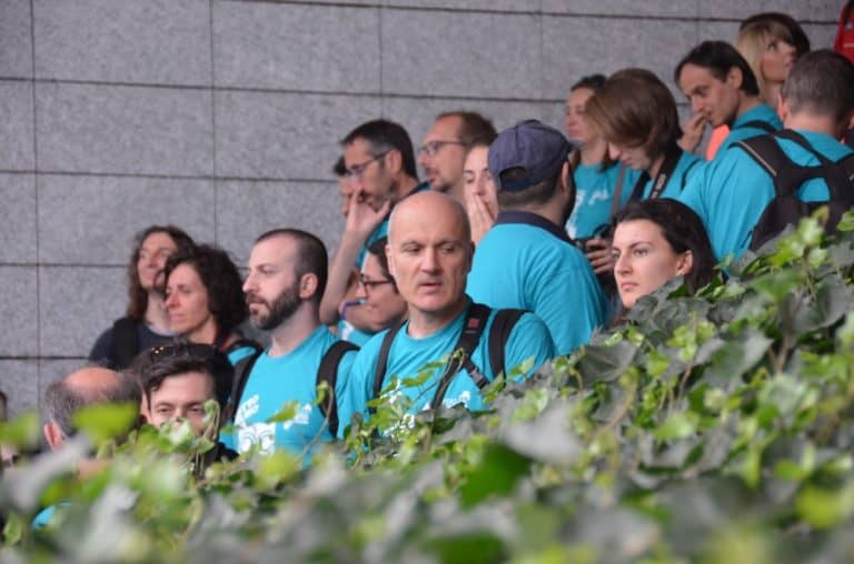 photomarathon – blue Tshirts, Jun.2016 (Milan)
