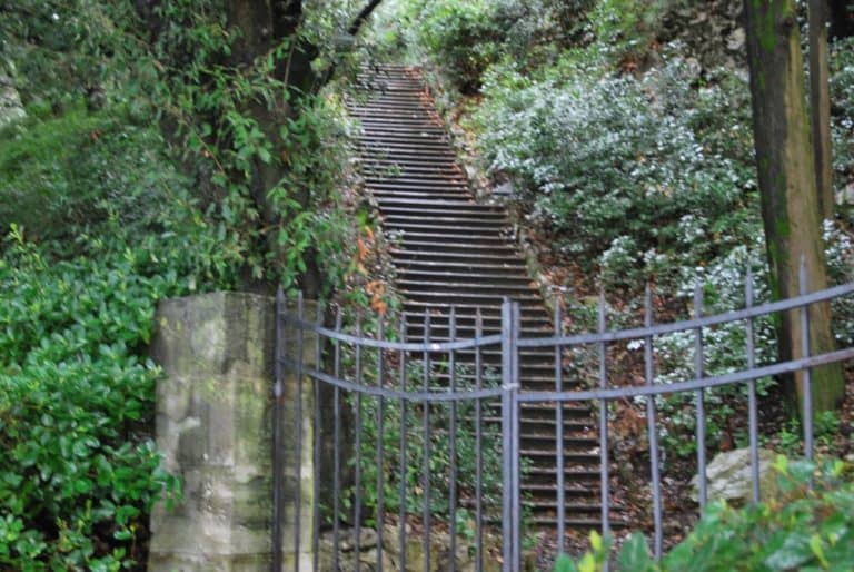 Italy, Miramare – many steps, Feb. 2014 (Trieste)
