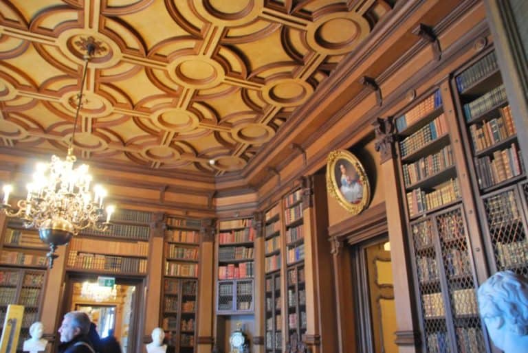 Italy, Miramare – library, Feb. 2014 (Trieste)