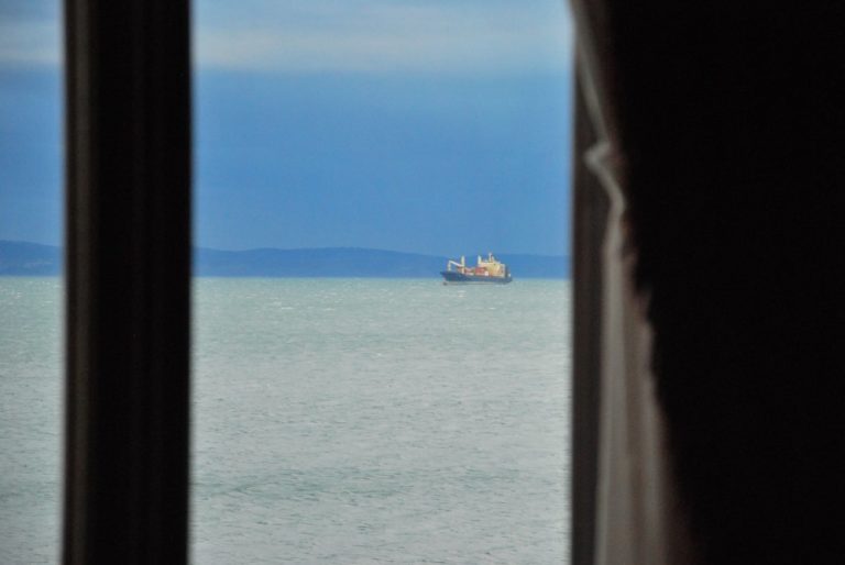 Italy, Miramare – ship, Feb. 2014 (Trieste)