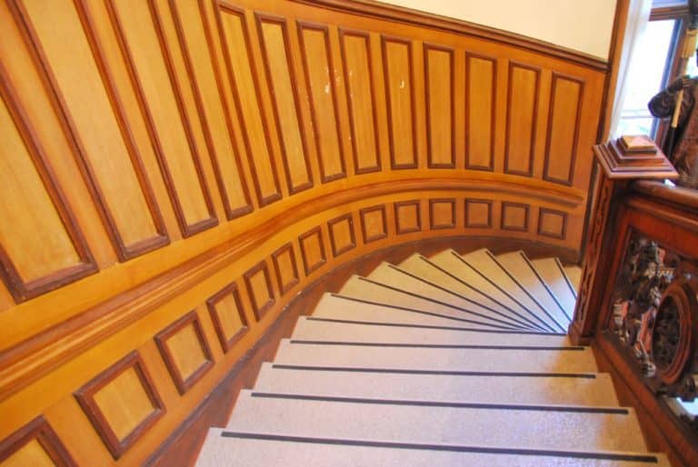 Italy, Miramare – staircase, Feb. 2014 (Trieste)