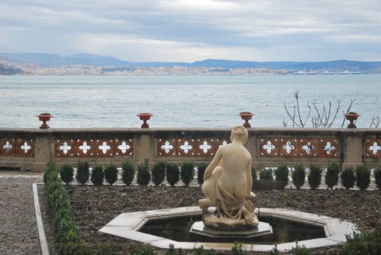Italy, Miramare – from behind, Feb. 2014 (Trieste)