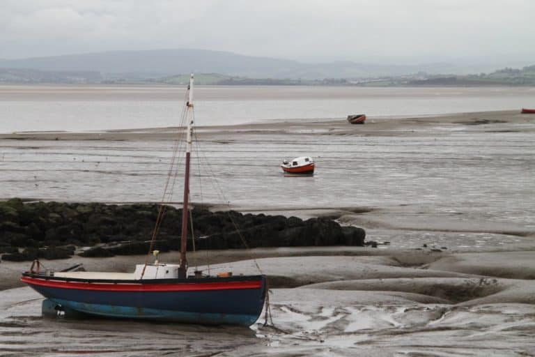 Inghilterra, Morecambe – riflusso, ottobre 2013