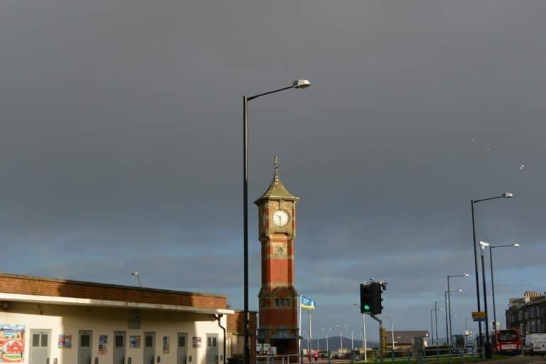 Morecambe – torre dell’orologio, Nov.2015