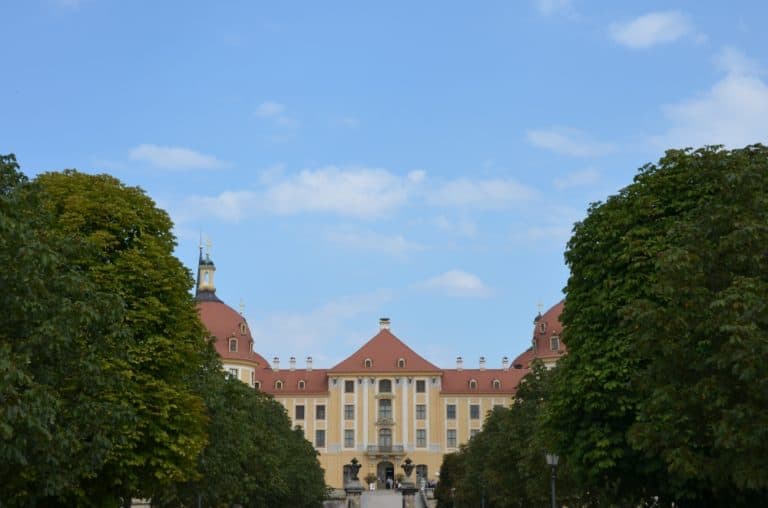 Moritzburg – trees and castle, Sept.2015