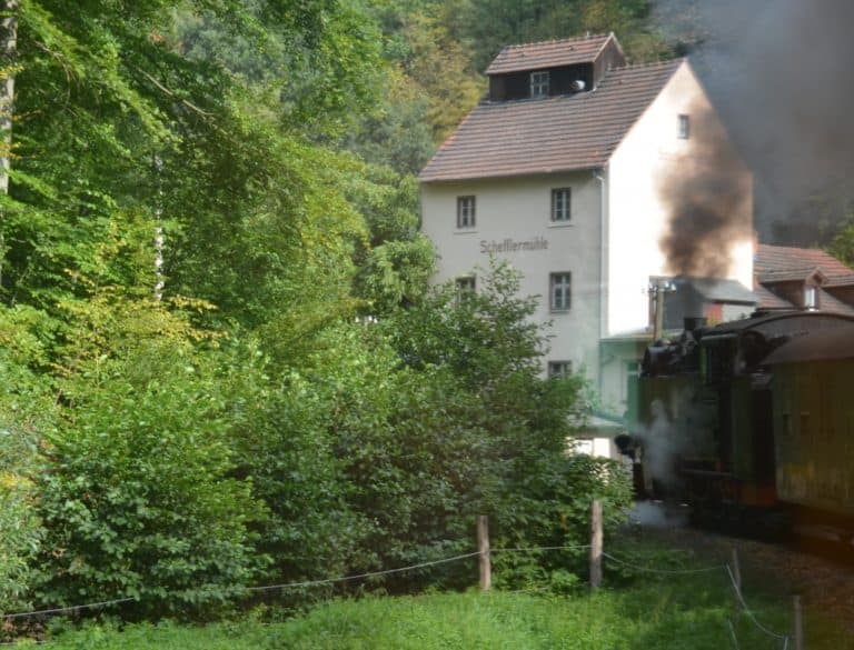 Moritzburg – smoke, Sept.2015