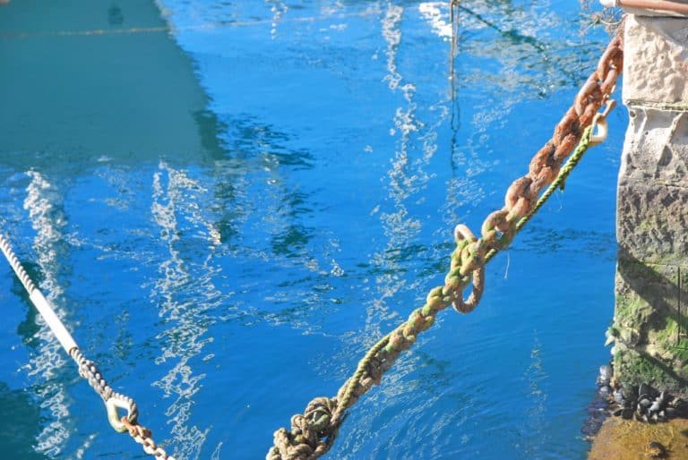 Italy, Muggia – blue water, Feb. 2014 (Trieste)