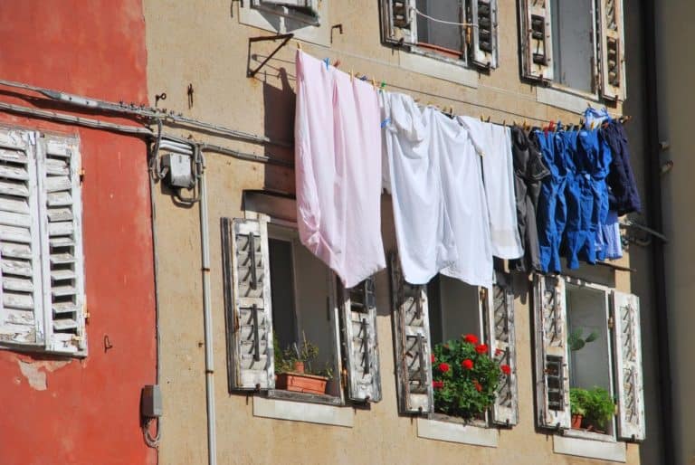 Italy, Muggia – washings, Feb. 2014 (Trieste)