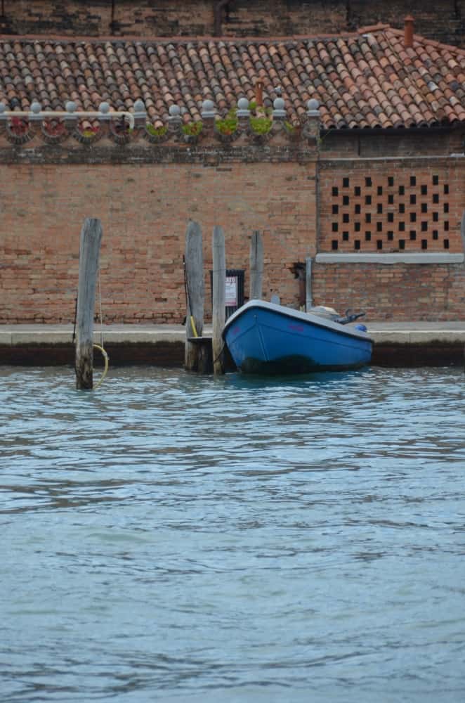 Murano – barca blu, Ott.2015 (Venezia)